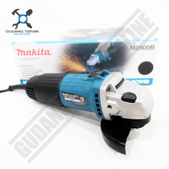 Mesin Gerinda Grenda Tangan Listrik 4&quot; MT0900B MT90 MAKITA X MAKTEC / Electric Angle Grinder Gurinda 4 Inch MT0900B MAKITA X MT 90 MAKTEC