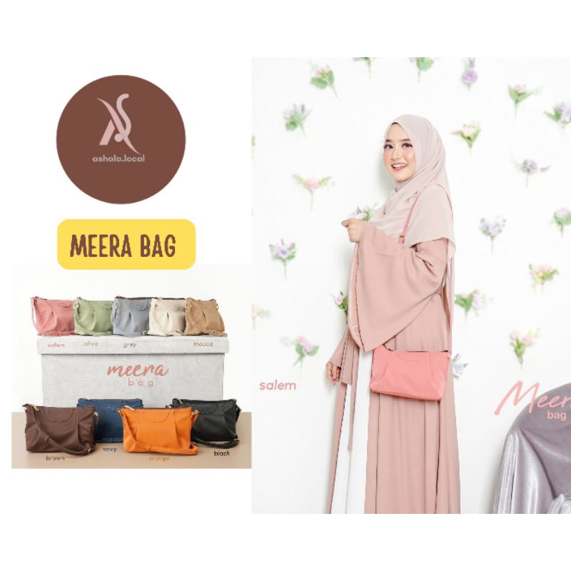 TAS SALEMPANG DAN HANDBAG SYNTETIC LEATHER WATERPROOF/ANTI AIR MEERA BAG ORIGINAL HODY