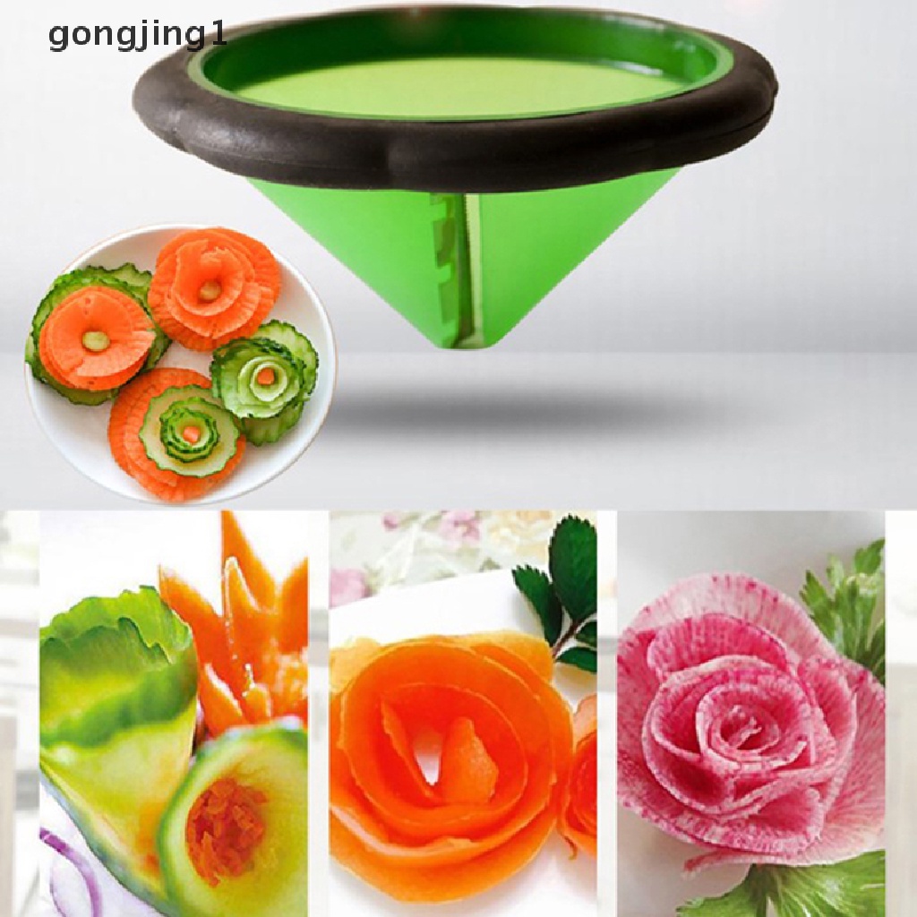 Ggg Alat Pemotong Spiralizer Sayur Slicer Pemotong Wortel Timun Dapur Pengeriting Buah ID