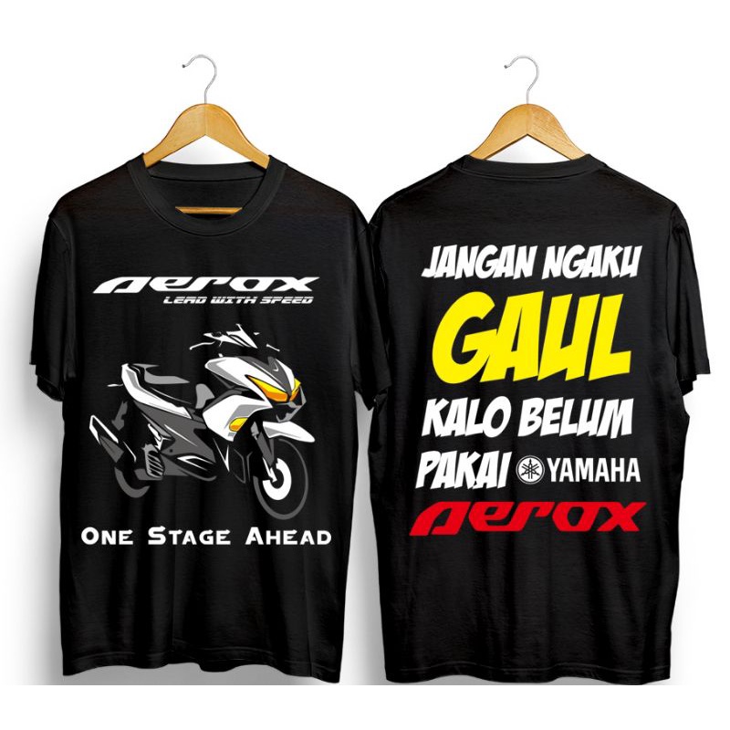 new promo t-shrit  distro terdy /kaos aerox /kaos scopy/kaos honda beat / kaos thailok/kaos balap / 