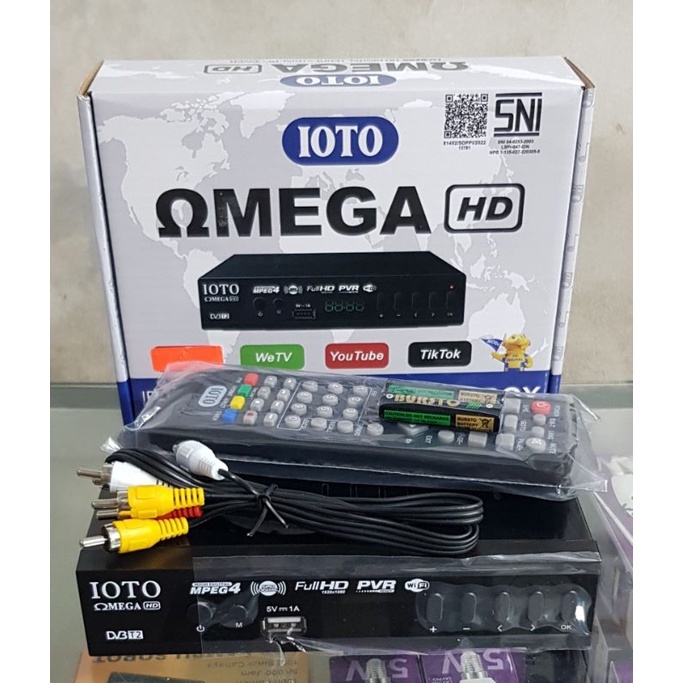 STB Set Top Box IOTO TV Digital DVB T2 EWS UHF HD set topbox tv analog ke digital / set topbox tv digital untuk tv tabung / stb tv digital murah / set box tv digital murah / set box tv digital / set top box tv Bisa Youtube