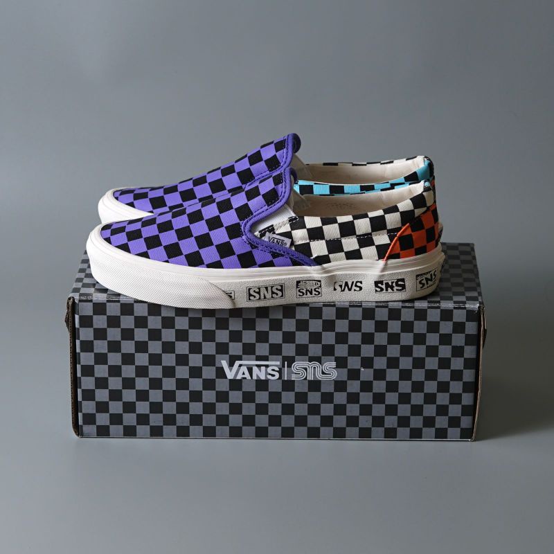 SNS X Vans Vault OG Slip On Lx Electric Purple
