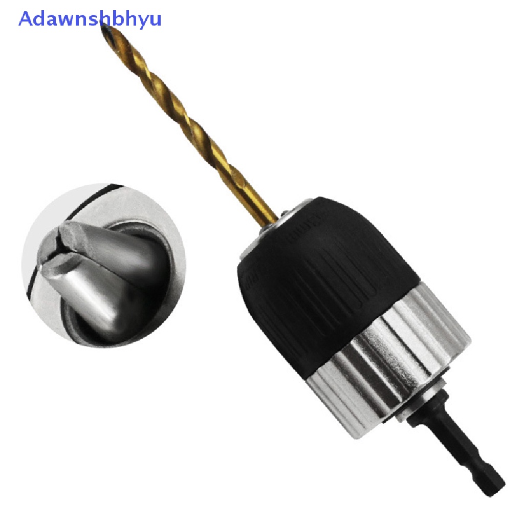 Adhyu 2-13mm Clamping Range Self-locking Keyless Bor Listrik Chuck Driver Alat ID