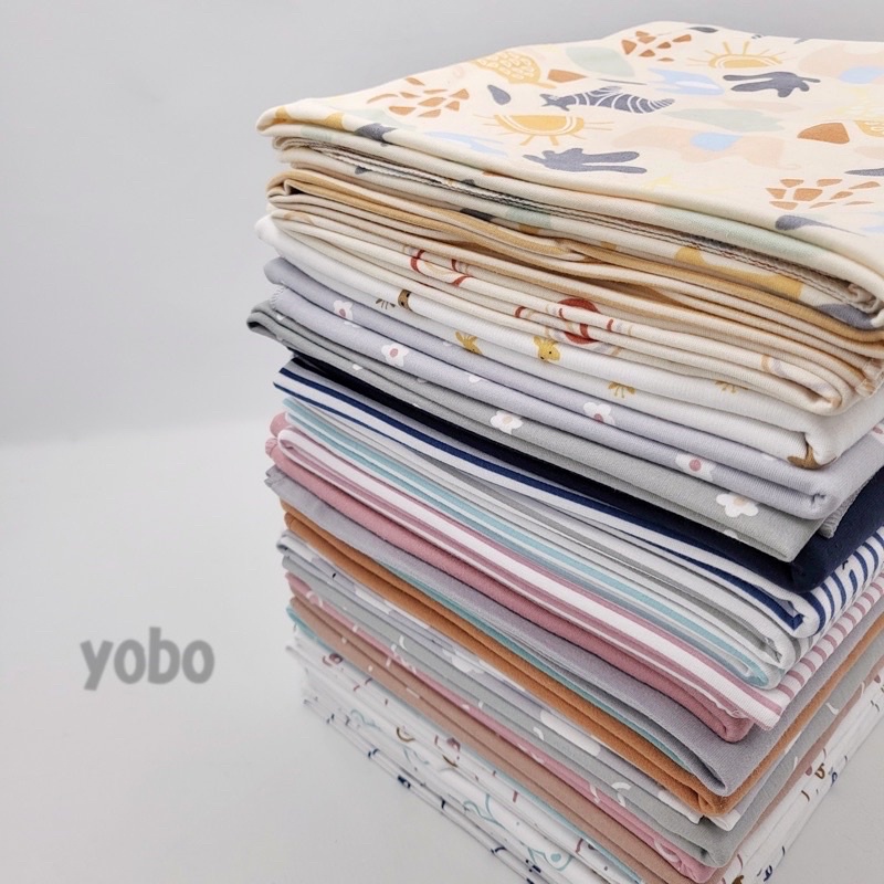 [1 Pcs] Bedong Bayi Yobo by BabyU (Classic Baby Swaddle) Lembut