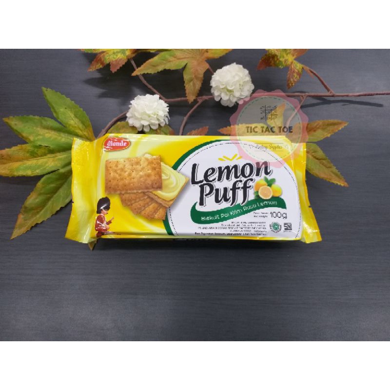 Nissin Lemon Puff 100gr / Lemon Puff / Nissin Lemon Puff