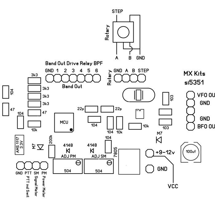 Dds Vfo Si5351 081