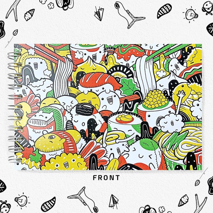 

✨NEW✨ - Ring Notebook A6 seri Pop Art & Vintage ( Buku Catatan & Buku Jurnal ) - RANDOM
