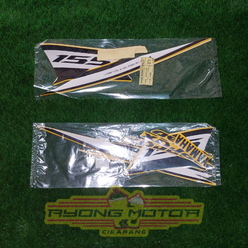 Striping Yamaha Aerox 155 Type R 2018 Kuning Hitam