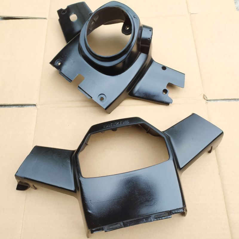Cover Batok Kepala Lampu Depan Set Suzuki RC100 RC Bravo Jet Colled Original Copotan TERMURAH