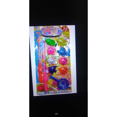 mainan pancingan dua tangkai