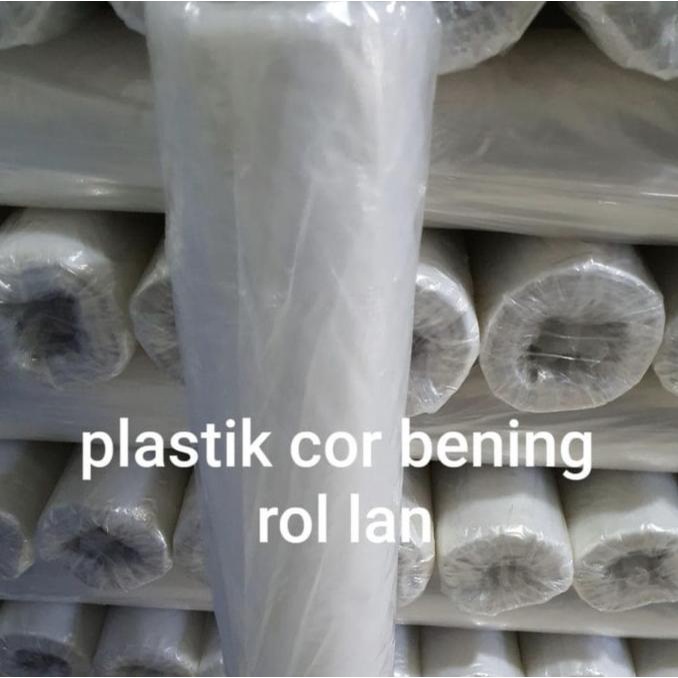 

Plastik cor bening roll- an , panjang @100m