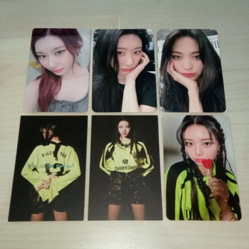 [READY] ITZY CHAERYEONG RYUJIN YUNA BENEFIT BENE LUCKY DRAW WITHDRAMA CRAZY IN LOVE WD CIL CHECKMATE