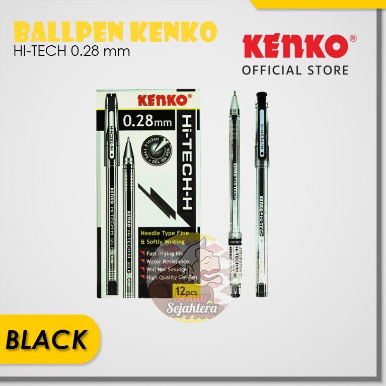 

Y(4T☎) [PCS] PULPEN HI-TECH KENKO 0.28 MM HITAM / BIRU super keren