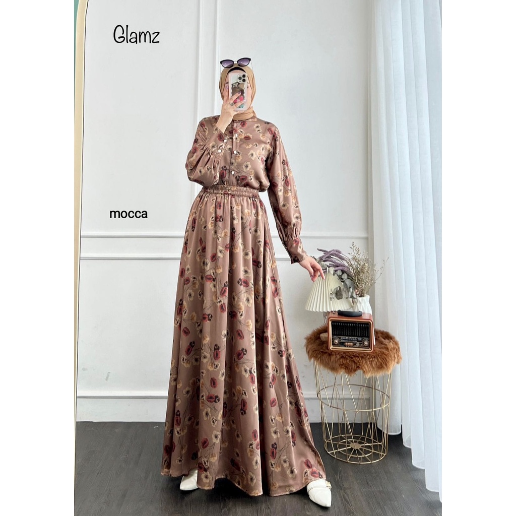 Original GLAMZ Dress Sarah Set / Fashion Muslim Gamis