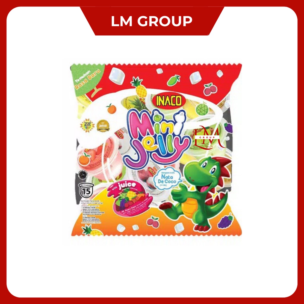 Inaco Mini Jelly Mix Rasa Kecil/Besar