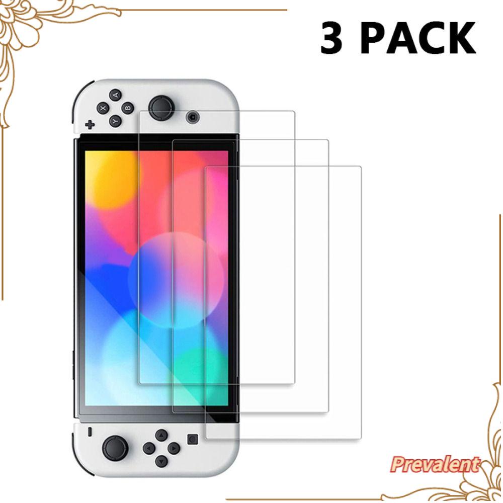 Preva 3PCS Tempered Glass Kualitas Tinggi Untuk Switch OLED Untuk Nintend Switch Lite Aksesoris Game