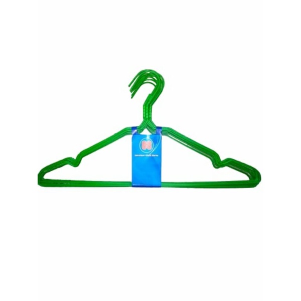 Hanger Baju Kawat / Hanger Kawat Tebal / Hanger Kawat Warna 10 Pcs / 10 Pcs Gantungan Baju Warna