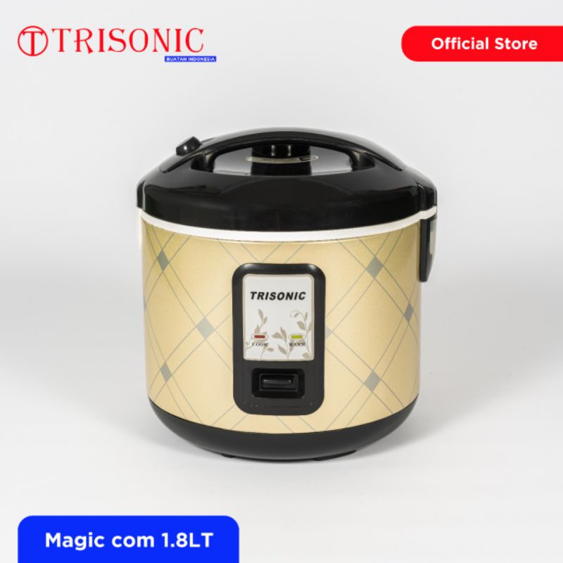 TRISONIC Magic Com 707 A 1.8 LT - Hitam - Putih