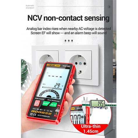 ANENG Digital Multimeter Large Screen Backlight Voltage Tester - 616 ( Mughnii )