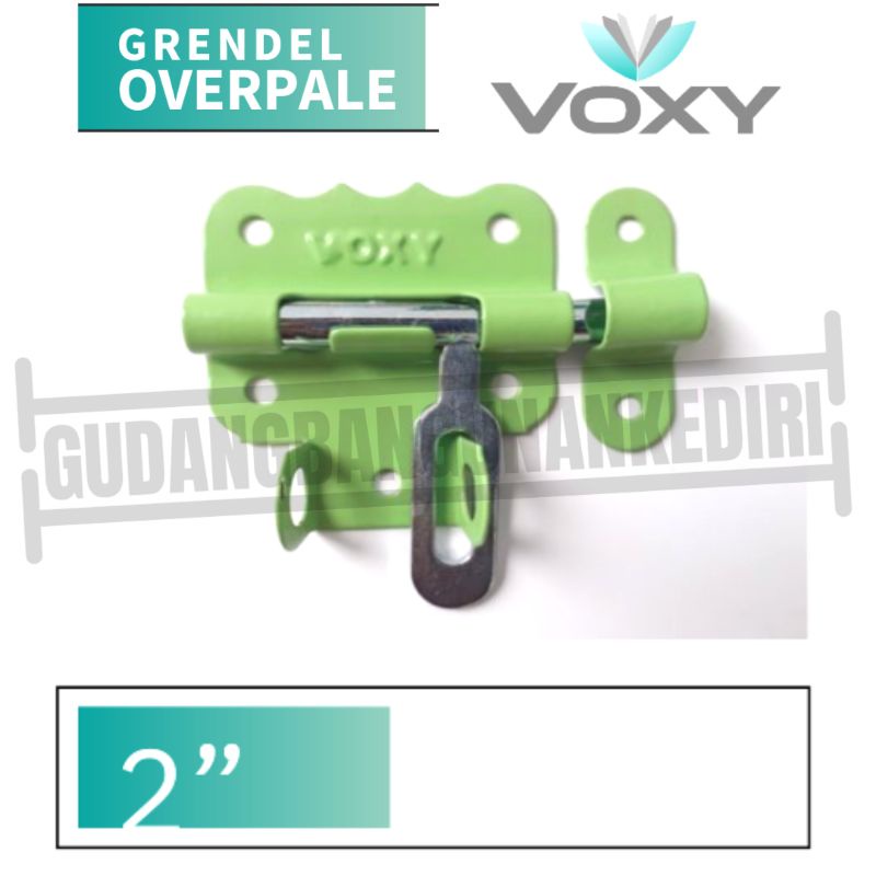 Gerendel Grendel overpal pintu 2” / Slot Selot Gembok 2 Inci / Grendel Gudang Overpal 2 Inch gerendel tempat kunci GTK 2&quot; VOXY