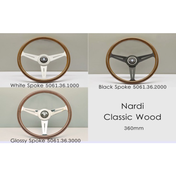 Nardi Classic Wood Steering Wheel / Stir / Steer Original