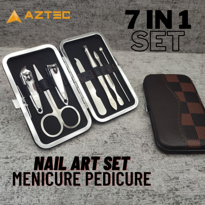 Gunting Kuku Set Menicure Pedicure Stainless steel perawatan kuku