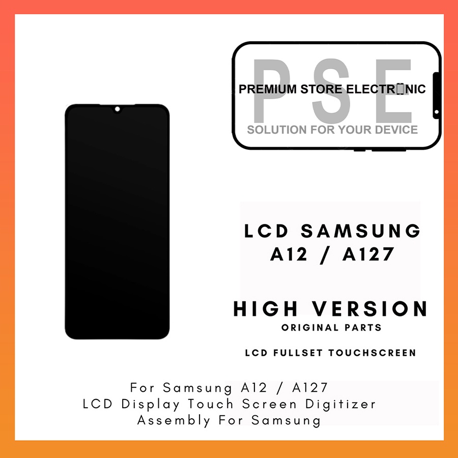 GrosIr Lcd Samsung A12 / A127 Original 100% Fullset Touchscreen Garansi 1 Bulan + Packing + Bubble