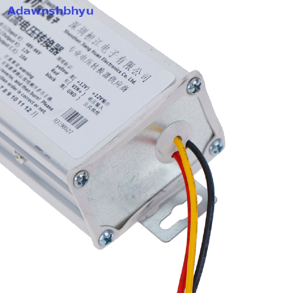 Adhyu Adaptor Converter DC 48V-96V Ke 12V-10A 120W Untuk Mobil Elektrik Bahtera ID