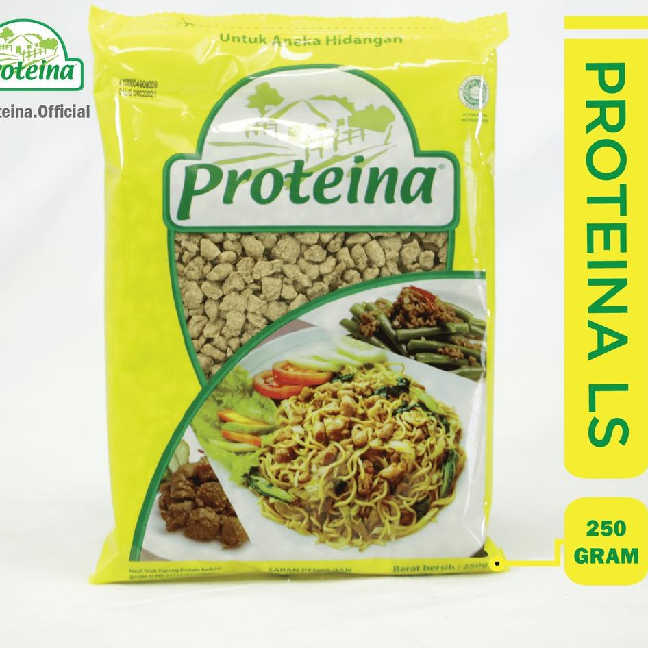 

⚡GROSIR⚡ Proteina LS 250 gram / Protein Nabati / Daging Nabati