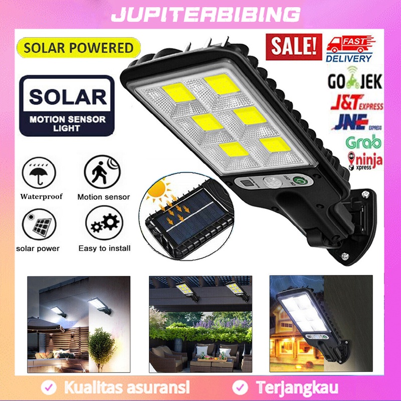 Lampu Tenaga Surya 85W 65W Sorot Solar Cell LED Solar Panel Waterproof Lampu Sorot Solar Cell LED Te