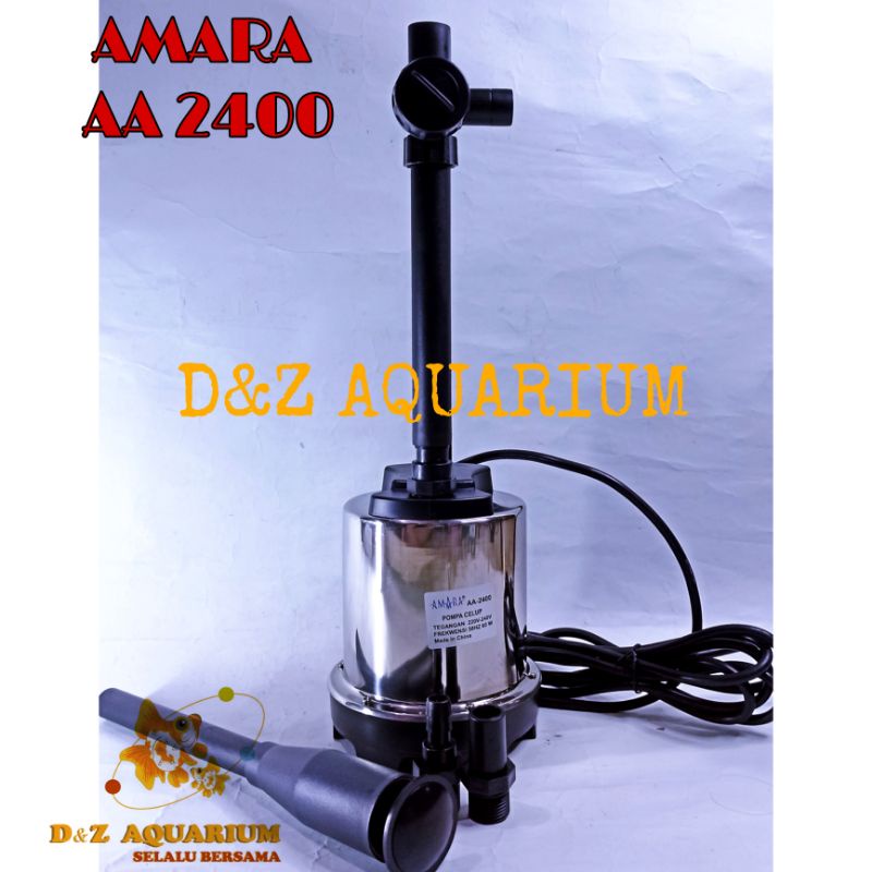 Mesin Taman Air Mancur Pompa Sirkulasi Kolam Amara AA 2400 Sedot Banjir Kuras Air
