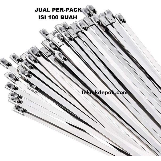 

PerPack Kabel Tis Full Stainless Steel 4.6 x 700 mm Sabuk Marker Ties