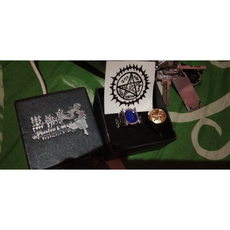 CINCIN CIEL PHANTOMHIVE + Tatto SEBASTIAN MICHAELIS KUROSHITSUJI