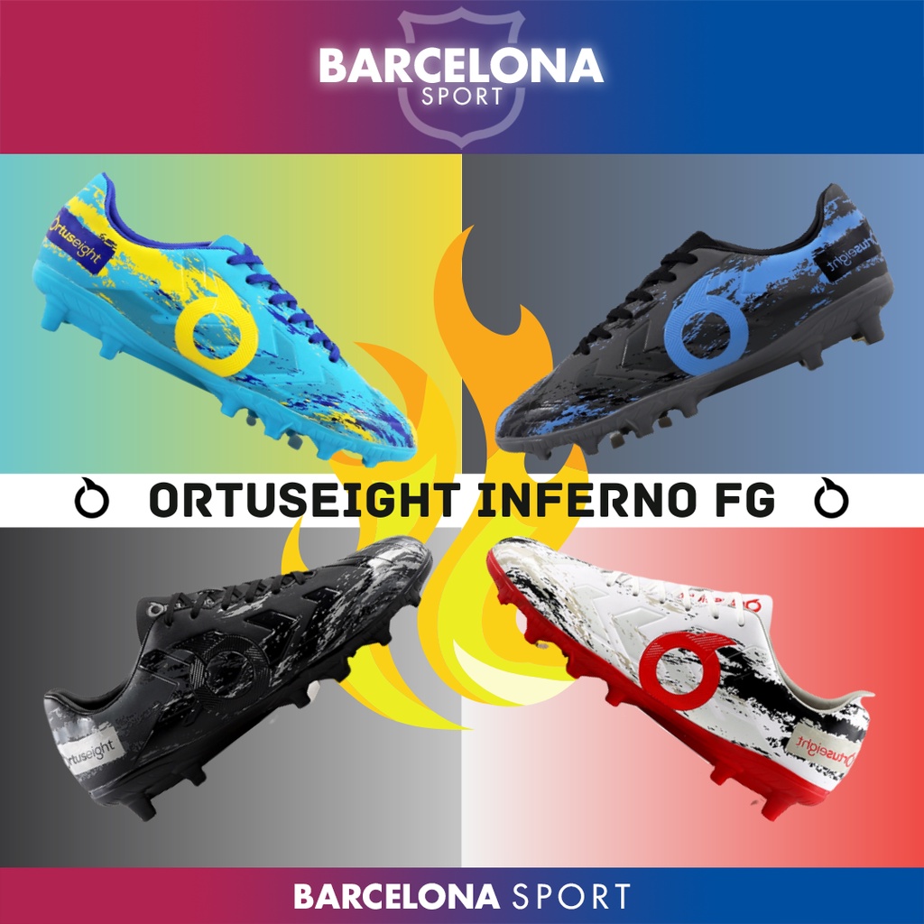 OrtusEight Inferno FG - Sepatu Sepak Bola Ortus