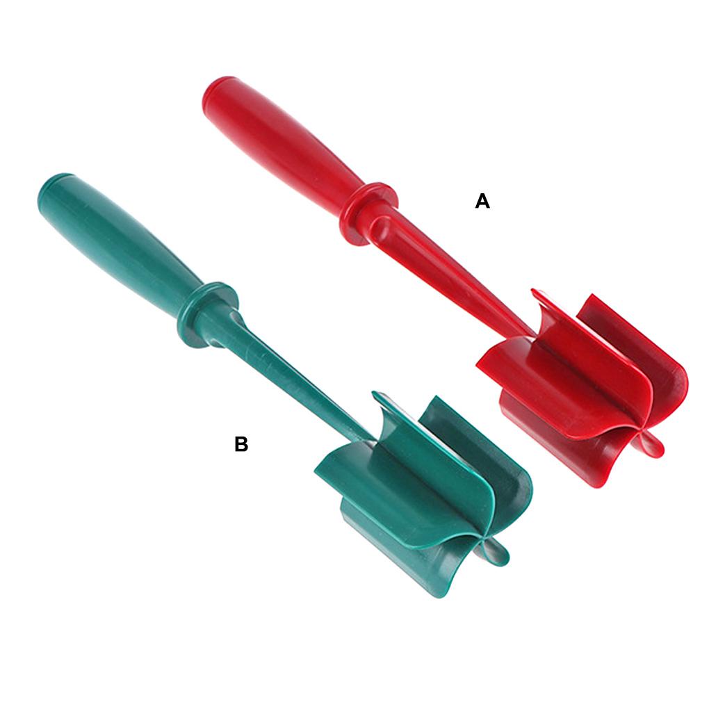 Chopper Daging Giling Manual Dengan Pegangan Hamburger Anti slip Masher Tahan Panas Multifungsi Anti Lengket Penggiling Buah