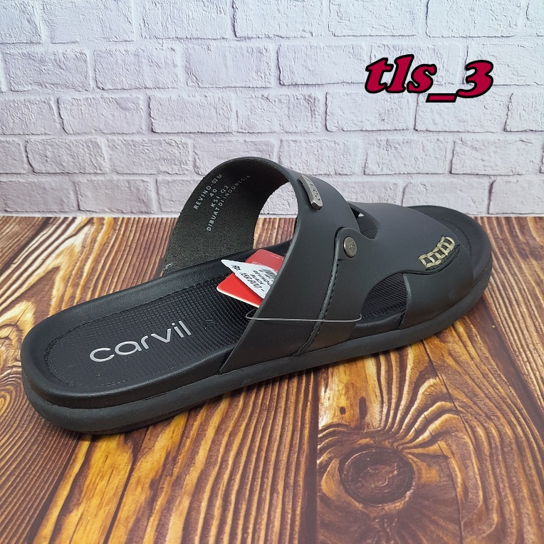 Sandal Selop Carvil Terbaru Revino 01/02 38-44 Sandal Pria Kasual Ori