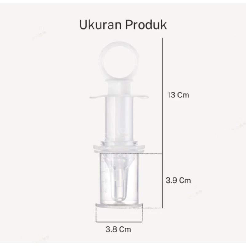 PIPET ALAT BANTU MINUM OBAT ANAK BAYI SILIKON