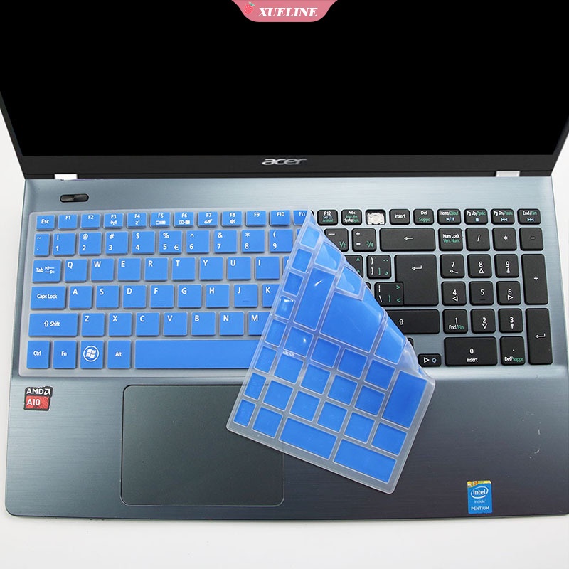 Pelindung Kulit cover keyboard Silikon Untuk laptop Acer v5-551G E1-571G E1-570G v5-531 15.6&quot; [ZXL]