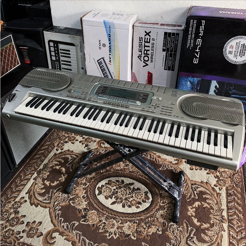 Jual BILLY MUSIK Keyboard Casio WK3300 WK3300 76 Keys SD Card Input