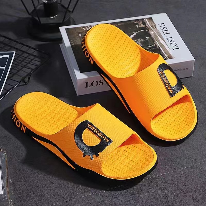 ♫ Megata ♫ SJ030 Sandal Flat Cowok Anti Slip Fashion