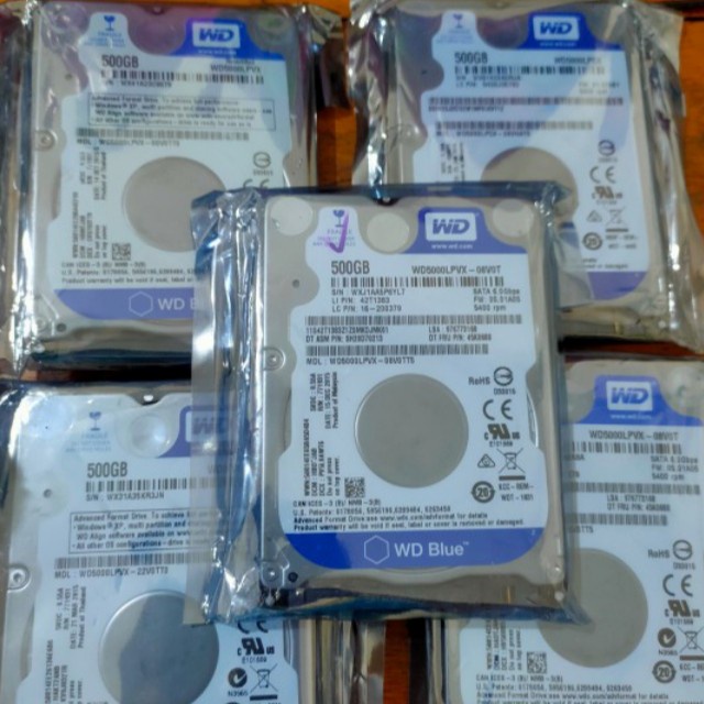 Hardisk Laptop 500 GB 2.5&quot; SATA - HDD 500 GB - SENTINEL 100%