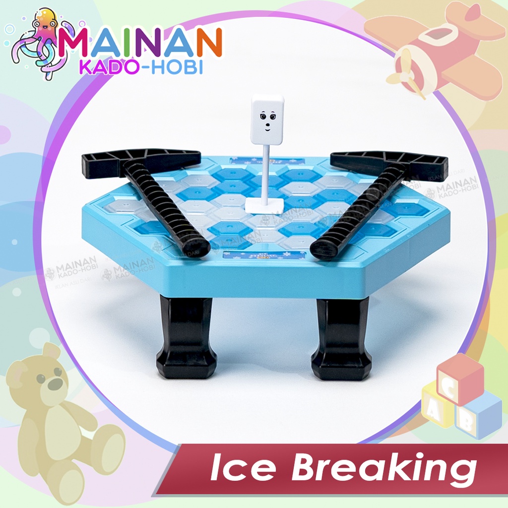 MAINAN EDUKASI ANAK PUKUL ES BALOK PRANK TOYS ICE BREAKING TRAP GAME