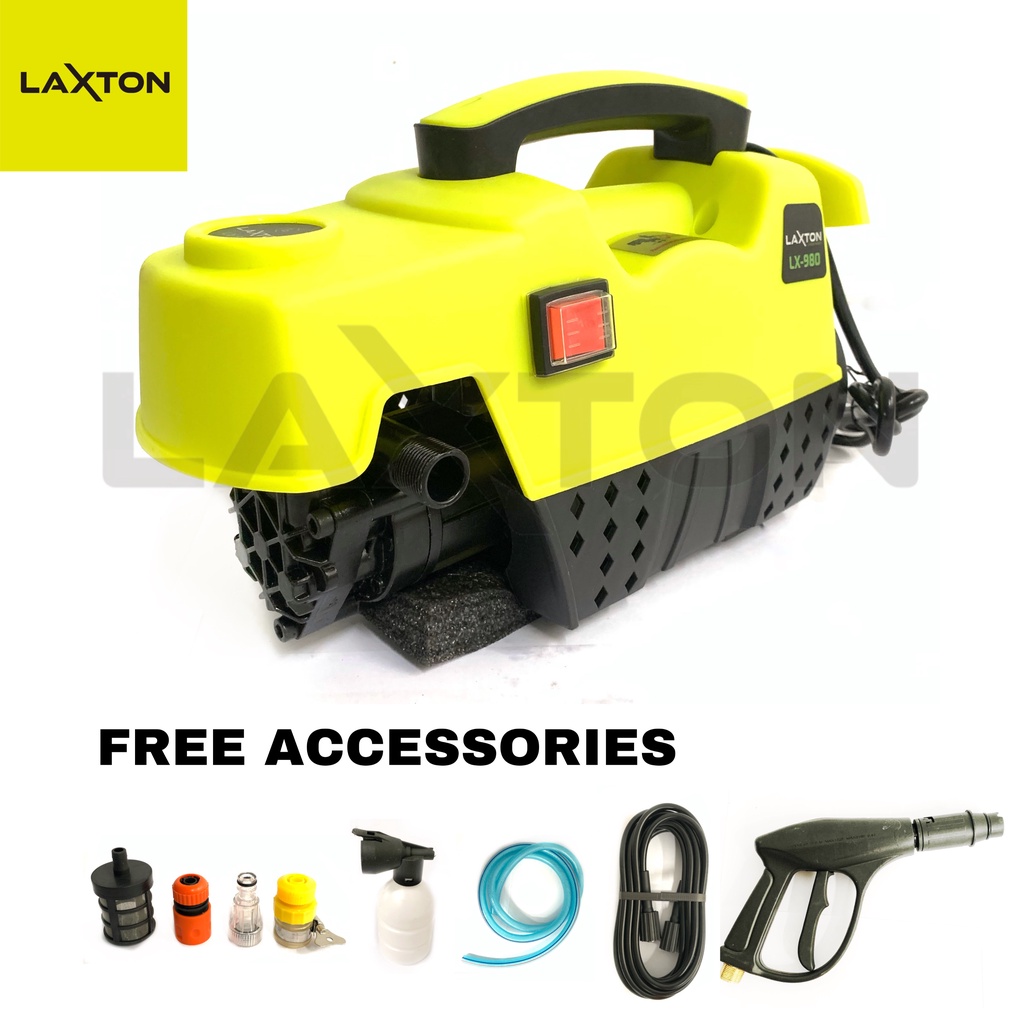 LAXTON Alat mesin steam cuci motor &amp; mobil Jet Cleaner High Pressure Washer semprot semprotan LX980 MURAH LARIS