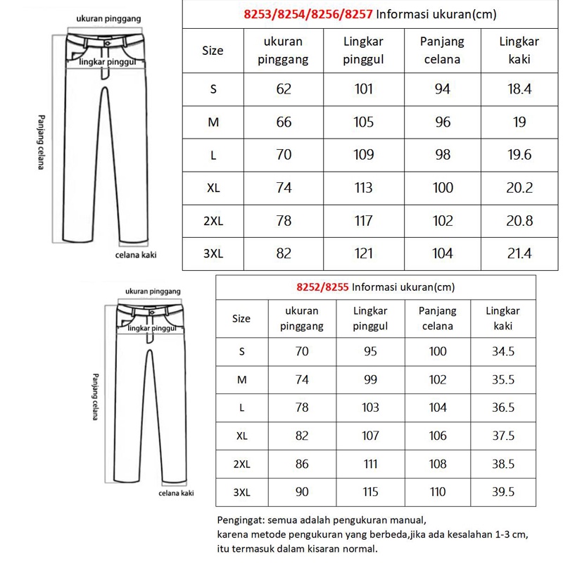 (Promosi)Celana jeans korean style pria baggy pants celana Straight jeans longgar pria remaja celana pria lurus celana kulot celana jeans pria