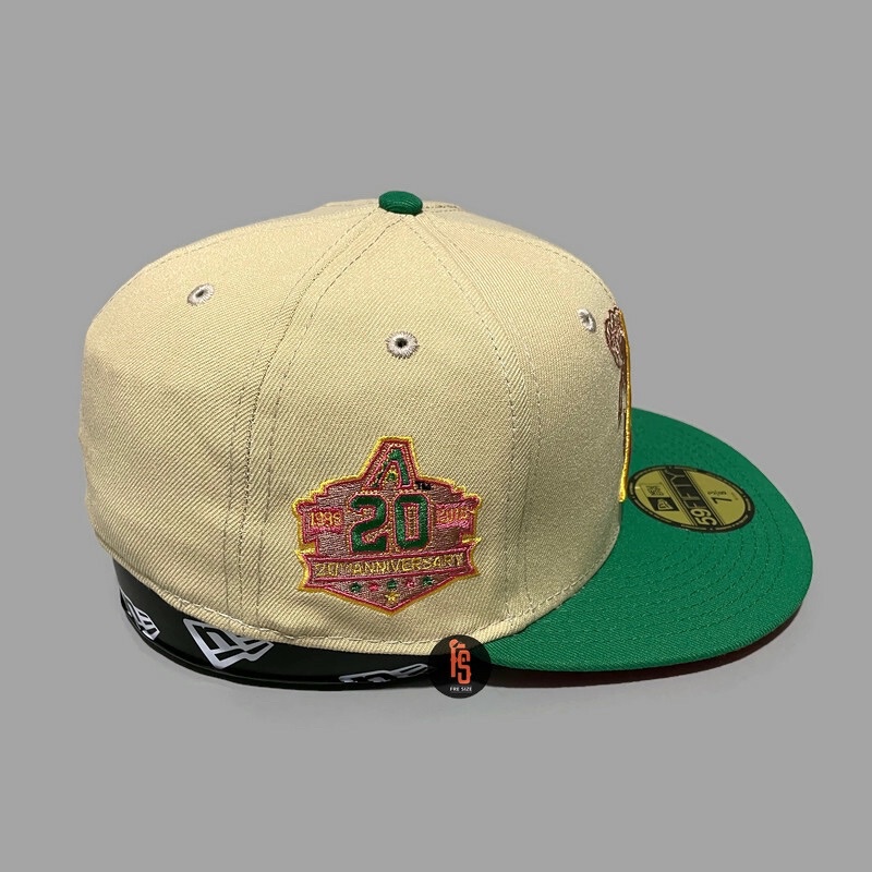 TOPI NEW ERA ORIGINAL 5950 20TH ANNIV ARIZONA DIAMONDBACKS CAMEL GREEN