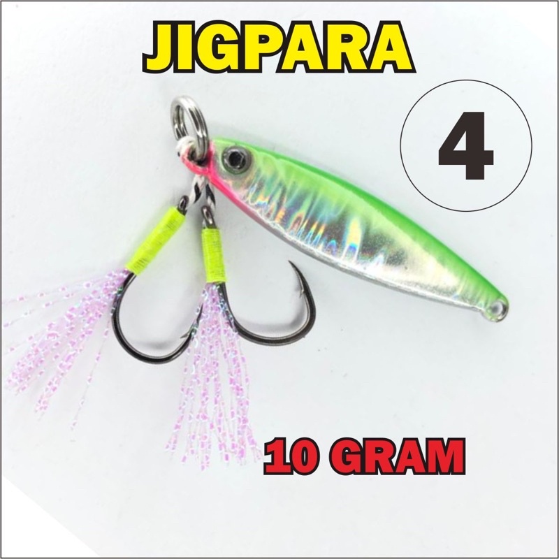 Micro jig 10 gram jigpara Umpan Casting