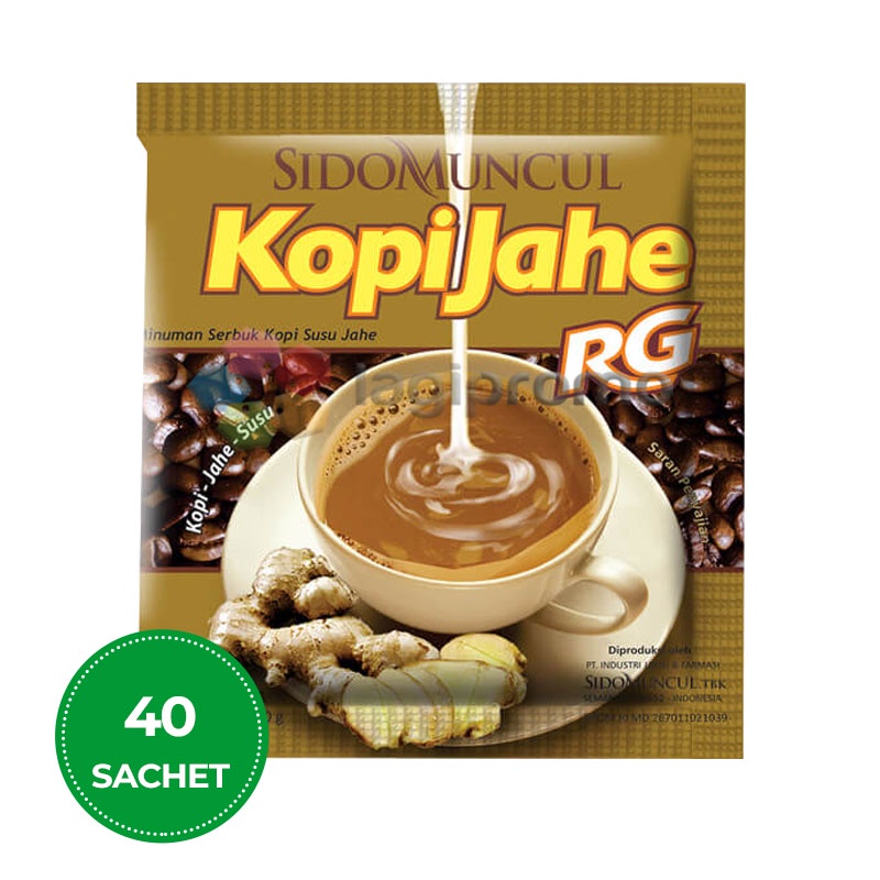 

Sido muncul Kopi Jahe Rendah Gula 10 Sachet Antivirus Menghangatkan dan Menyegarkan Tubuh - 4 Pcs