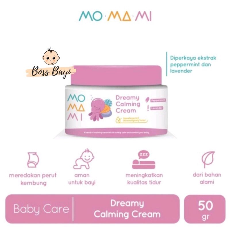 MOMAMI - Dreamy Calming Cream 50gr | Lotion Bayi