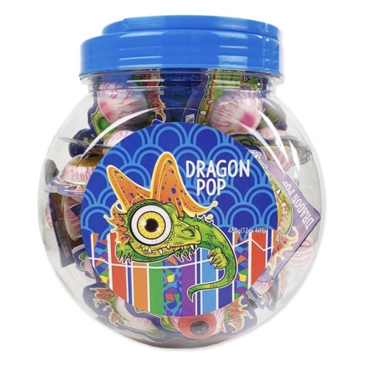 

[T-3&E ✉] [1pcs] Trolli Planet Gummy / Dragon Pop / Super Kick / Stella Ball Made In Korea-murah