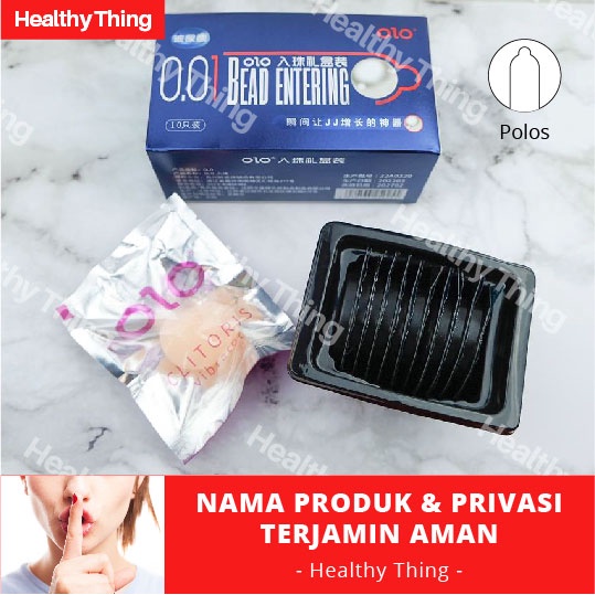 Kondom OLO 0.01 Ultrathin Sensasi Hangat Yang Sangat Nikmat Condom